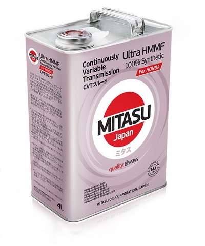 Масло трансмиссионное Mitasu Multi Matic Fluid 4 л, Масла трансмиссионные